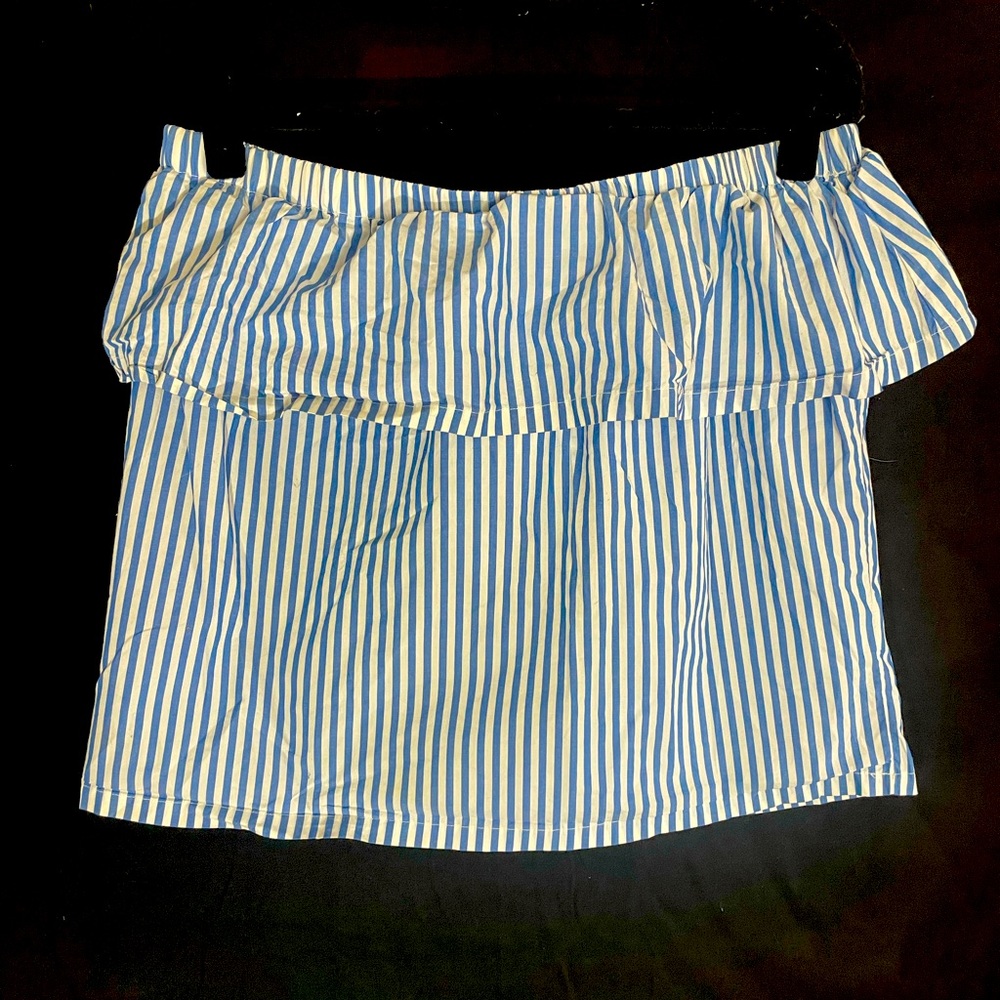 Preppy Nautical Tube Top